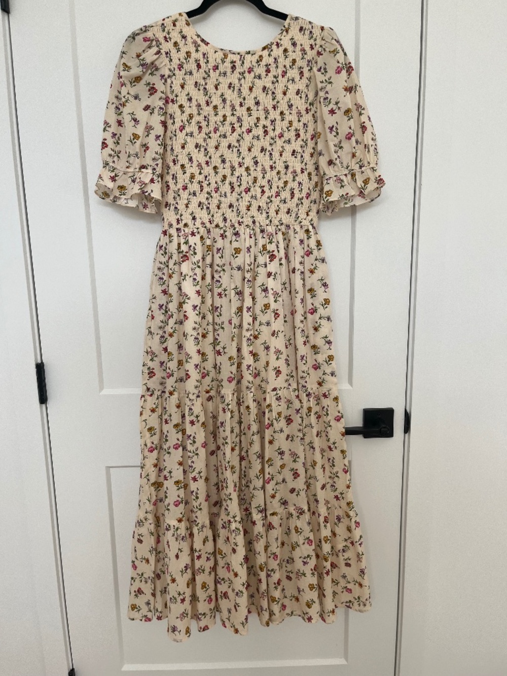 Christy Dawn Amalia dress S cream garden